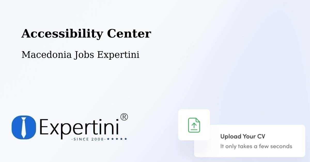 Accessibility Statement – Prilep - Macedonia Jobs Expertini